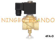 1'' Brass Solenoid Valve For LPG Natural Gas Coal Gas 24V DC 220V AC